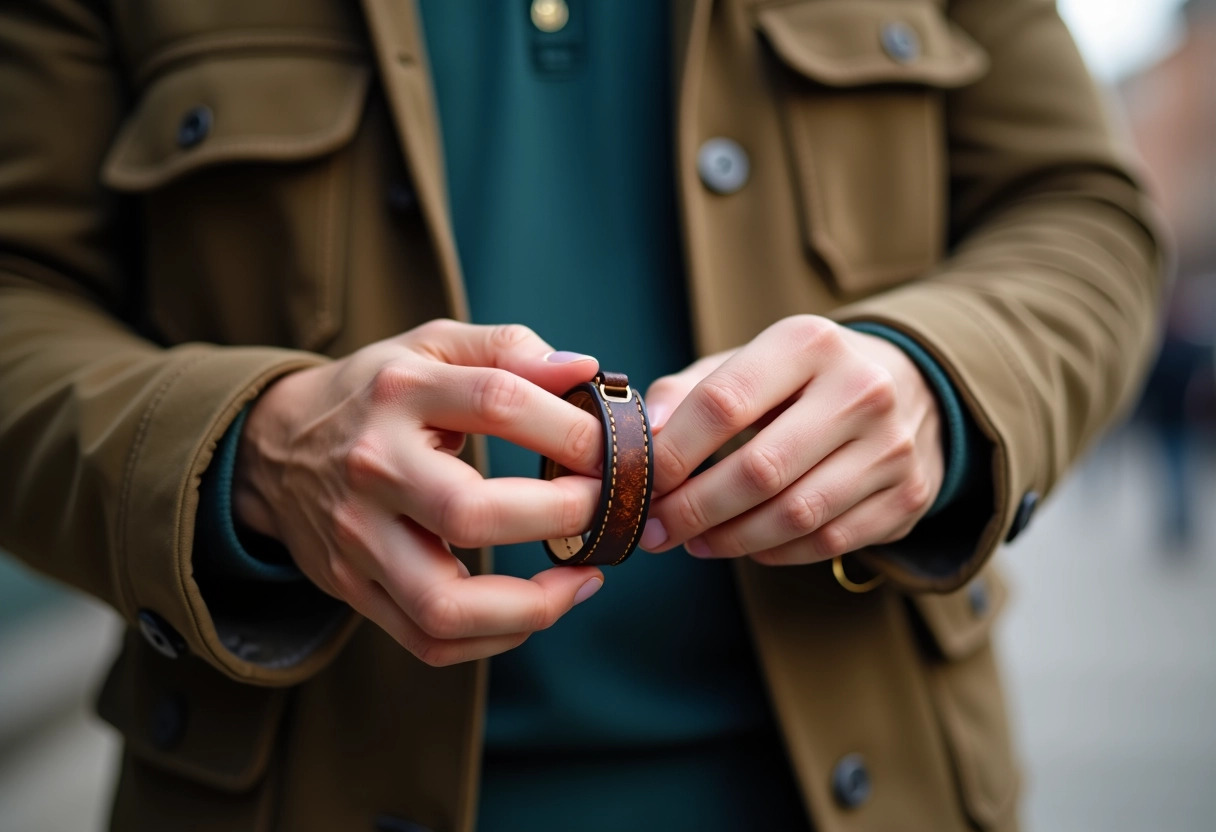 bracelet cuir